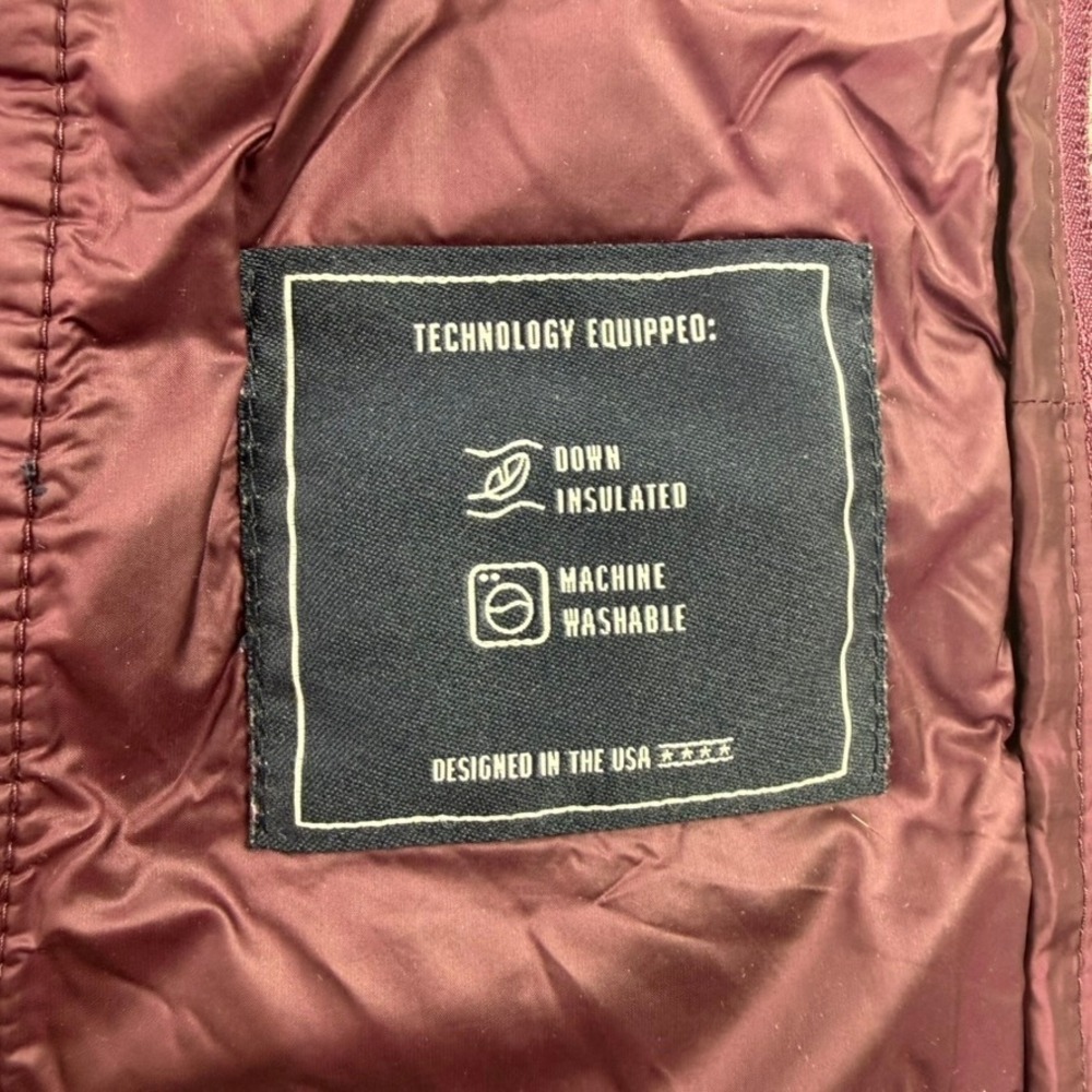 Ariat Ideal Down Vest Womens Medium Purple Puffer Packable Equestrian Zip Up - Picture 8 of 12